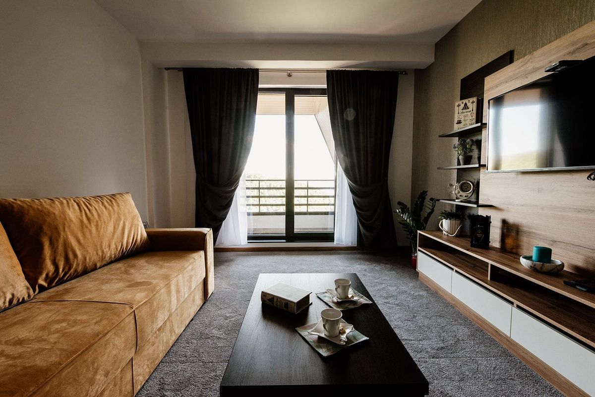 A modern living room