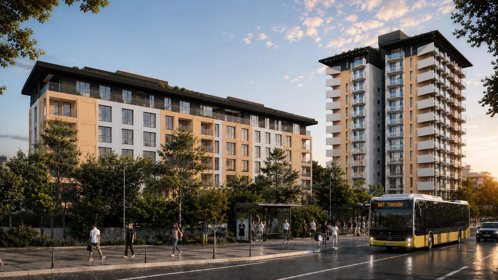 Residential blocks