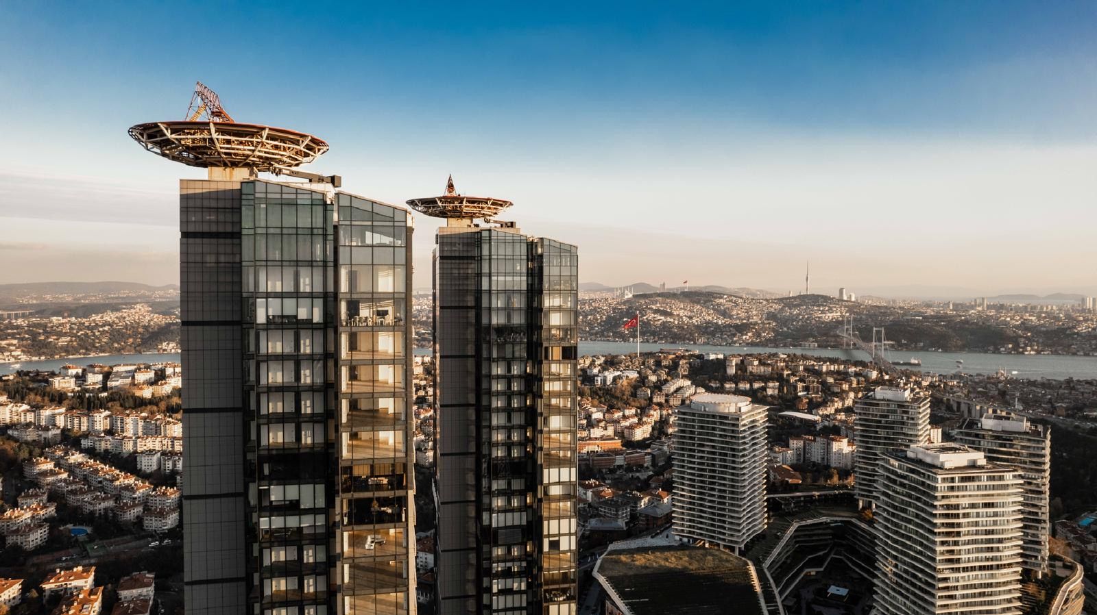 Çiftçi Towers, Бешикташ — Башни-близнецы