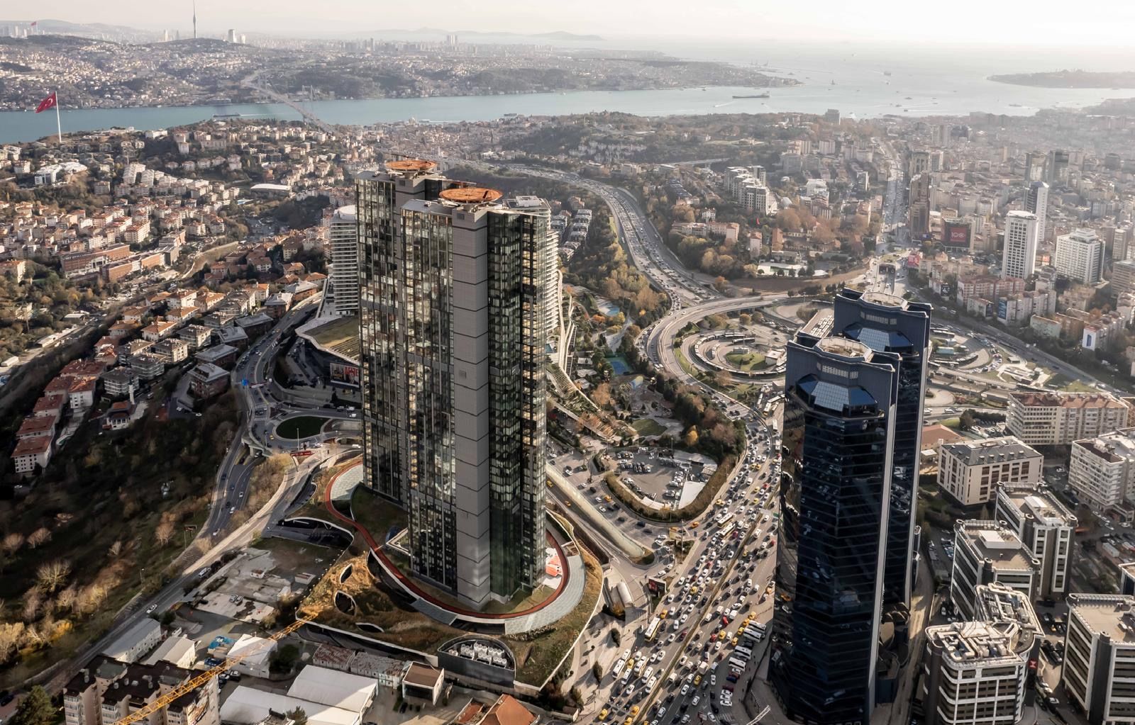 Çiftçi Towers, Бешикташ — Панорама Бешикташа