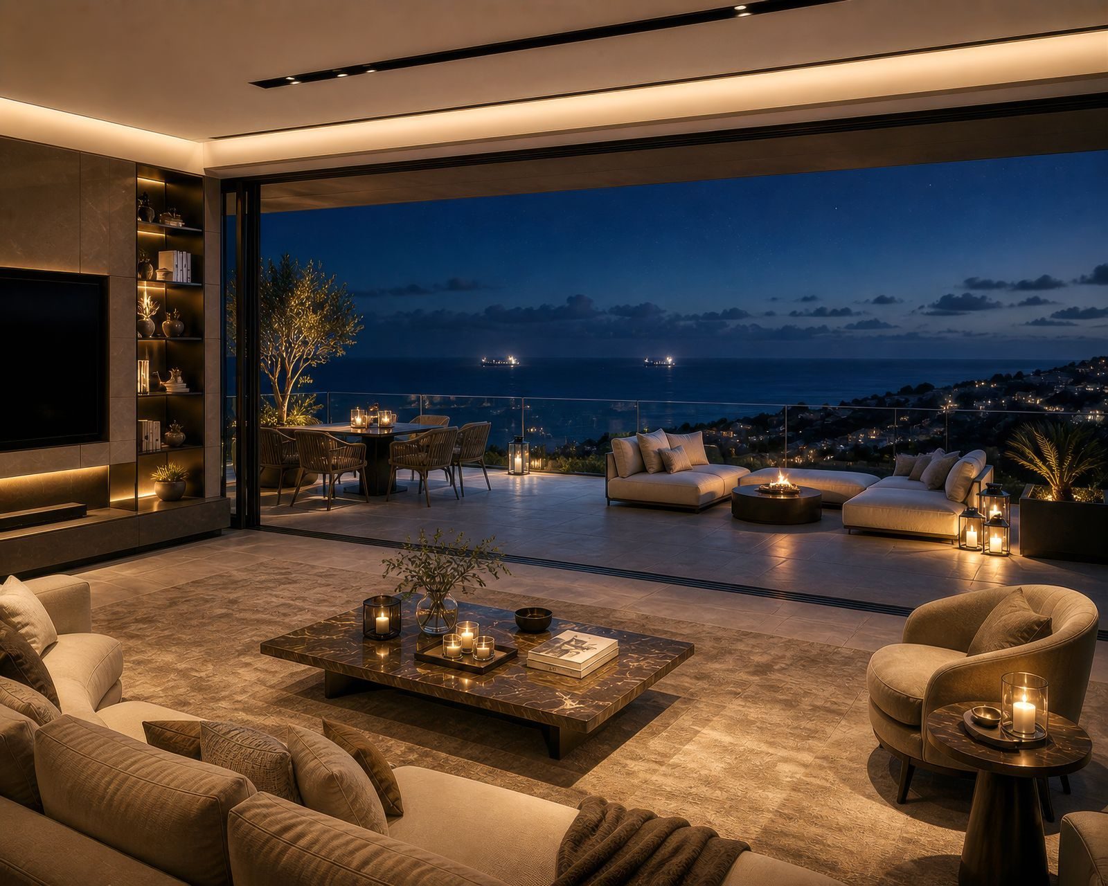 Night view
