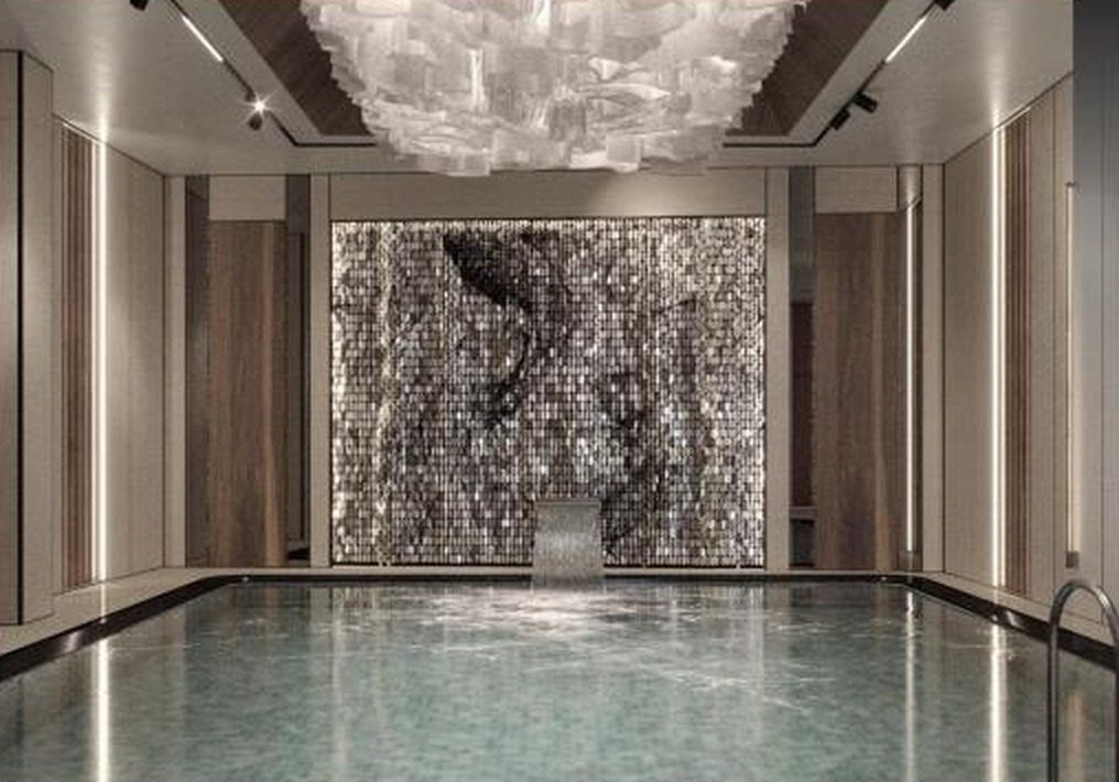 Indoor pool — render