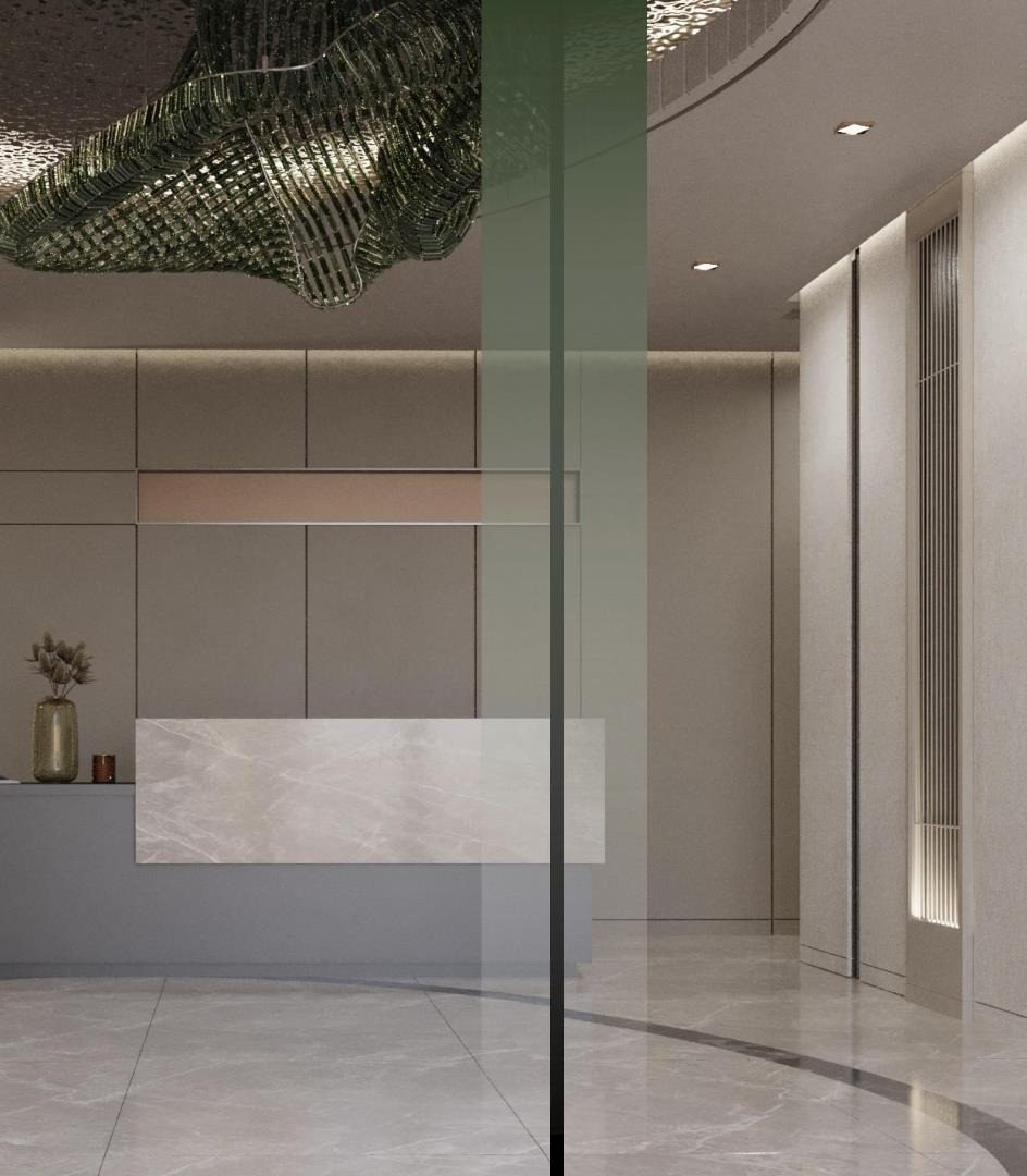 Entrance lobby — render
